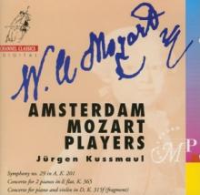 MOZART / AMSTERDAM MOZART PLAY..  - CD SYMPHONY 29 / PIANO CONCERTO