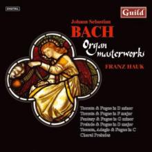 BACH JOHANN SEBASTIAN  - CD ORGAN MASTERWORKS