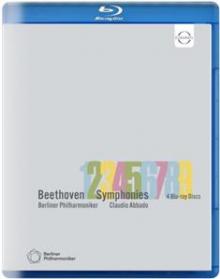 ABBADO CLAUDIO - BERLINER PHIL  - 4xBRD BEETHOVEN: SYMPHONIES 1-9 [BLURAY]