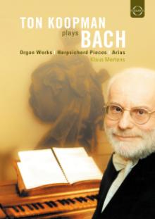 BACH JOHANN SEBASTIAN  - DVD TON KOOPMAN PLAYS BACH