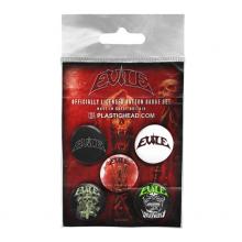  EVILE BUTTON BADGE SET - suprshop.cz