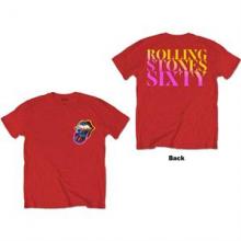 ROLLING STONES =T-SHIRT=  - TR SIXTY GRADIENT TEXT