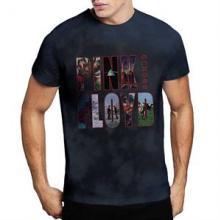 PINK FLOYD =T-SHIRT=  - TR ECHOES ALBUM MONTAGE -DIP-DYE/BLACK-