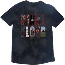 PINK FLOYD =T-SHIRT=  - TR ECHOES ALBUM MONTAGE -DIP-DYE/BLACK-