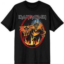 IRON MAIDEN =T-SHIRT=  - TR NOTB DEVIL TAIL -UNI- BLACK