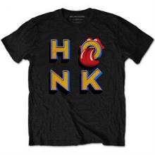 ROLLING STONES =T-SHIRT=  - TR HONK LETTERS