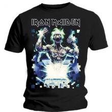 IRON MAIDEN =T-SHIRT=  - TR SPEED OF LIGHT -M- BLACK