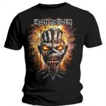 IRON MAIDEN =T-SHIRT=  - TR EDDIE EXPLODING HEAD