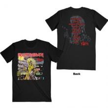 IRON MAIDEN =T-SHIRT=  - TR KILLERS V2 ALBUM TRACKLIST