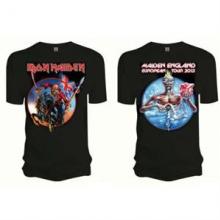 IRON MAIDEN =T-SHIRT=  - TR EURO TOUR