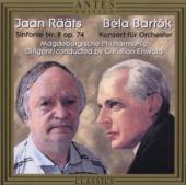 BARTOK & RAEAETS  - CD KONZERT FUER ORCHESTER-SI