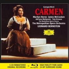 BERNSTEIN LEONARD  - CD BIZET CARMEN (3CD + BLU-RAY AUDIO)