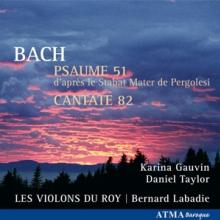 BACH J. S.  - CD PSAUME 51/CANTATA 82