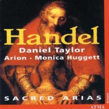 HANDEL / TAYLOR / HUGGETT / EN..  - CD SACRED ARIAS