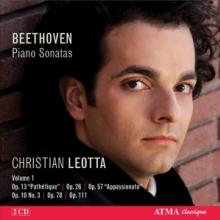 BEETHOVEN / LEOTTA  - CD PIANO SONATAS 1