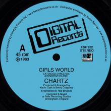 CHARTZ  - VINYL GIRLS WORLD [VINYL]