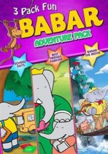 ANIMATION  - 3xDVD BABAR: ADVENTURE PACK