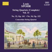 SPOHR L.  - CD QUARTETS NO.32 & 34