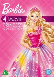 ANIMATION  - 4xDVD BARBIE PRINCESS COLLECTION