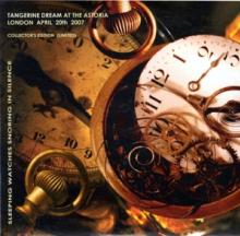 TANGERINE DREAM  - CD SLEEPING WATCHES SNORING IN SILENCE