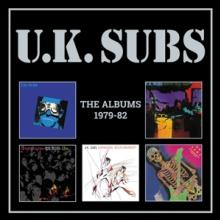 UK SUBS  - 5xCD ALBUMS 1979-82