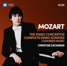 ZACHARIAS CHRISTIAN  - 15xCD MOZART PIANO.. -BOX SET-
