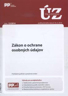  UZZ 13/2014 Zákon o ochrane osobných údajov [SK] - suprshop.cz