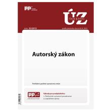  UZZ 33/2015 Autorský zákon [SK] - supershop.sk