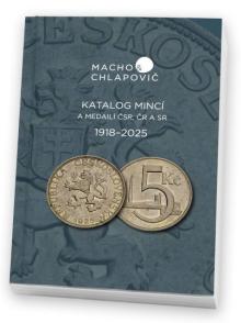  Katalóg mincí a medailí ČSR, ČR a SR 1918-2025 [SK] - suprshop.cz