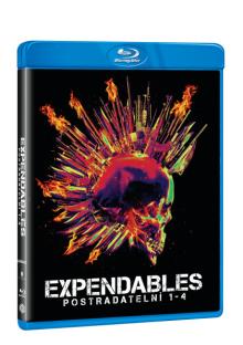  EXPENDABLES: POSTRADATELNI KOLEKCE 1-4. 4BD [BLURAY] - supershop.sk