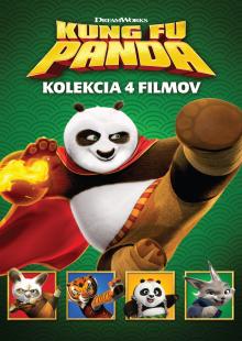  KUNG FU PANDA KOLEKCIA 1-4 4DVD (SK) - supershop.sk