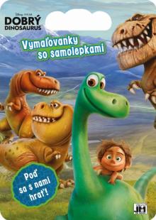  Vymaľovanky so samolepkami - Dobrý Dinosaurus [SK] - suprshop.cz