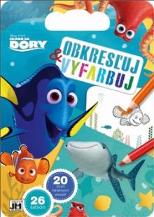  Obkresľuj a vyfarbuj - Hľadá sa Dory [SK] - suprshop.cz