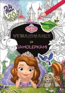  Vymaľovanky so samolepkami - Sofia prvá (A4) [SK] - supershop.sk