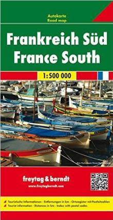  Frankreich Süd / France South 1:500 000 [DE] - supershop.sk