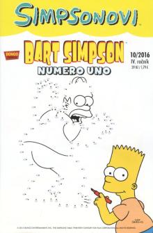  Bart Simpson 10/2016: Numero uno [CZ] - suprshop.cz