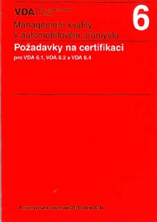  Management kvality v automobilovém průmyslu VDA 6 (6.vydání) [CZ] - suprshop.cz