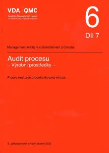  VDA 6.7 - Audit procesu, Výrobní prostředky [CZ] - suprshop.cz