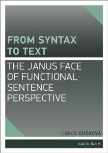  From syntax to Text: The Janus face of Functional Sentence Perspective [EN] - suprshop.cz