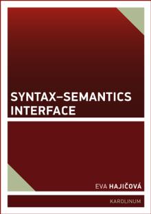  Syntax-Semantics Interface [CZ] - supershop.sk