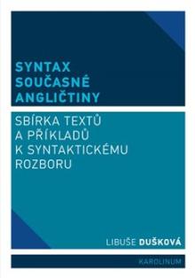  Syntax současné angličtiny [CZ] - supershop.sk