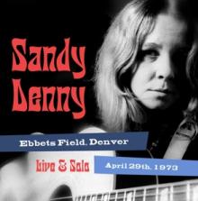 DENNY SANDY  - CD SOLO LIVE AT EBBE..