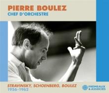 BOULEZ PIERRE  - 3xCD CHEF D'ORCHESTR..