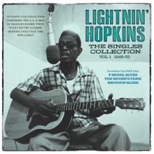 HOPKINS LIGHTNIN'  - 3xCD THE SINGLES COL..