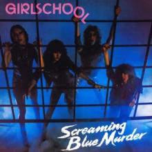 GIRLSCHOOL  - VINYL SCREAMING BLUE..