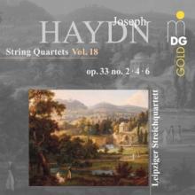 LEIPZIGER STREICHQUARTETT  - CD HAYDN: STRING QUARTETS VOL. 18