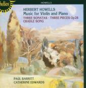 HOWELLS H.  - CD MUSIC FOR VIOLIN & PIANO