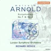 RICHARD HICKOX  - CD ARNOLD: SYMPHONIES 1 & 2