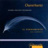 TELEMANN GEORG PHILIPP  - CD OUVERTURES