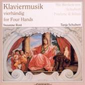 SCHUBERT / POULENC / RIHM / RO..  - CD PIANO FOR FOUR HANDS